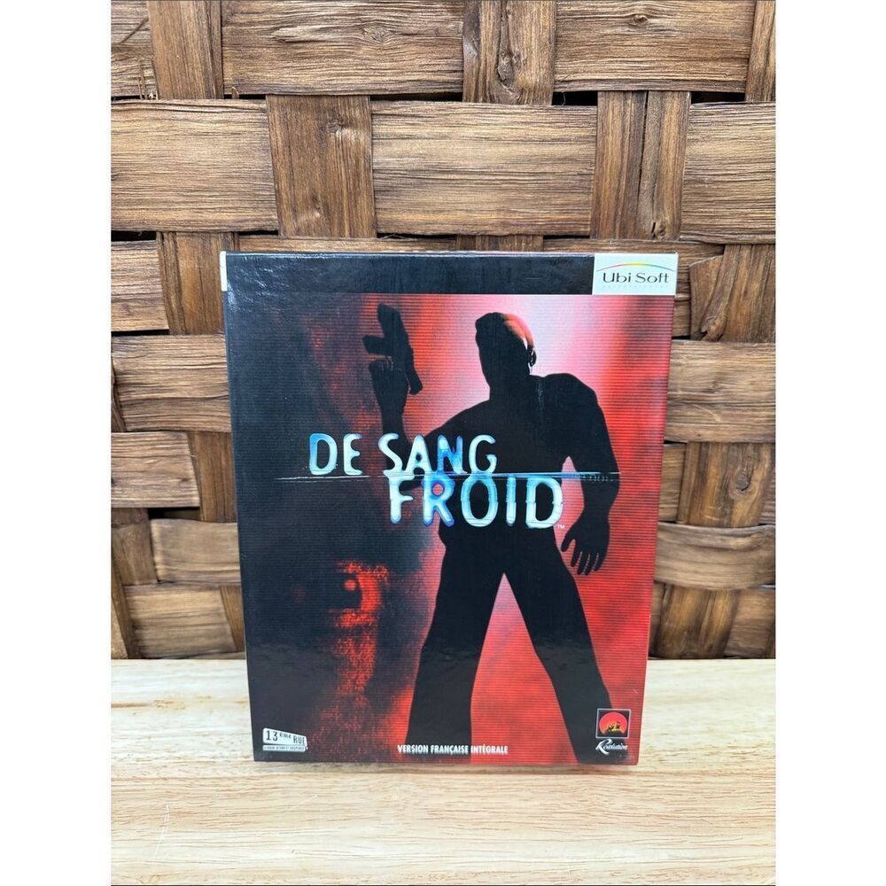 2000 PC Game - De Sang Froid PC Game Box by Ubi Soft